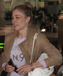 LeAnn Rimes With White Chanel Handbag