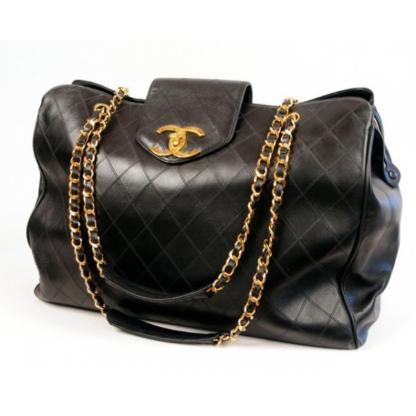 Chanel_Vintage_Overnight_Bag | Celebrity Bags