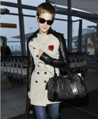 Emma Watson With Burberry Handbag